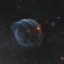  Sharpless 308: Star Bubble 