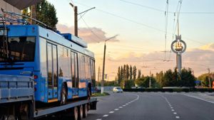 Nikolaev Receives Six Modern Trolleybuses To Boost Public Transport