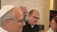 Il Papa a sorpresa al Palazzo dove viveva al Sant'Uffizio
