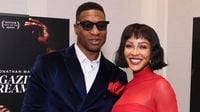 Jonathan Majors and Meagan Good Wed in Backyard Ceremony: “The Happiest Day of My Life”