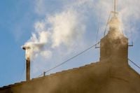 BREAKING: Habemus Papam! White Smoke Rises From Chimney of Sistine Chapel