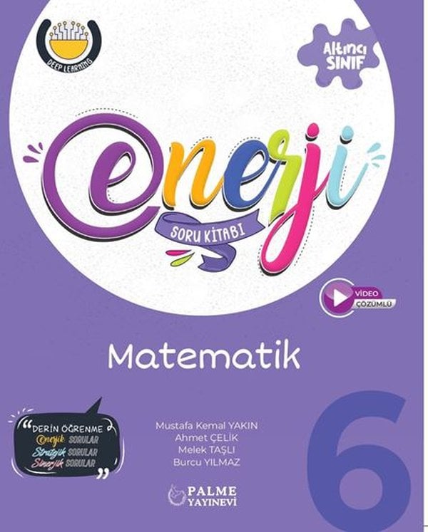 6.SINIF ENERJİ MATEMATİK SORU KİTABI
