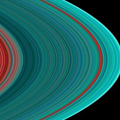 Cassini Images Saturn's A Ring