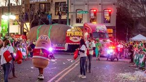 Thousands Gather For World's Shortest St. Patrick's Day Parade