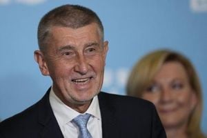 Former Czech Prime Minister Babis Attacked At Rally