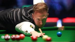 Judd Trump Edges Past John Higgins To Reach Final