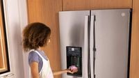 GE's new Smart Refrigerator automates grocery shopping with a barcode scanner and Instacart
