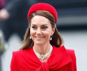 Kate Middleton Shines In Red, Signaling Resilience And Return