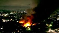 Incêndio de grandes proporções atinge câmpus da PUCPR