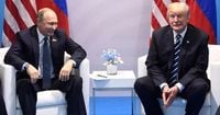 Trump 'tricked' into 'blank cheque' deal as Putin 'laughs his backside off'