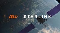 au、衛星とスマホの直接通信サービス「au Starlink Direct」を提供開始