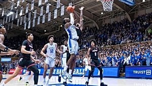 Duke Leads Louisville At Halftime In ACC Showdown