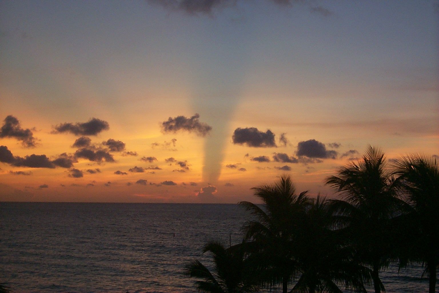 A Cloud Shadow Sunrise