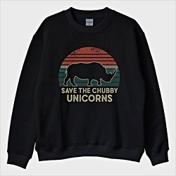 ''Chubby Unicorn'' Sweatshirt