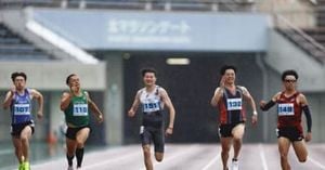 Ryuichi Ishimoto Wins 400 Meters At Deaf Athletics Championships