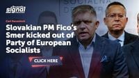 Slovakian PM Fico’s Smer kicked out of Party of European Socialists