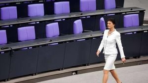 Political Tug-of-War Over Financial Package Marks Bundestag Session