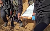 Hamas hands over purported remains of 3 hostages; one confirmed to be Omer Neutra