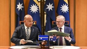 Australia Boosts Security Ties With Nauru To Deter China