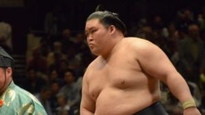 Daikanto Shines At Osaka Spring Sumo Tournament