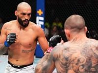 Bruno Silva exits on stretcher after KO loss at UFC 315