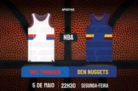 Palpite Oklahoma City Thunder x Denver Nuggets - NBA - 05/05/2025