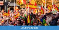 Manifestación contra Sánchez en la plaza de Colón en Madrid, en directo