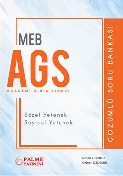 MEB AGS SÖZEL YETENEK SAYISAL YETENEK SORU BANKASI