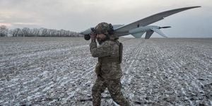 Drone Warfare Chaos Over Ukraine Fuels Innovation Race