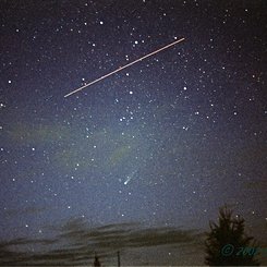 Comet Ikeya-Zhang Meets The ISS