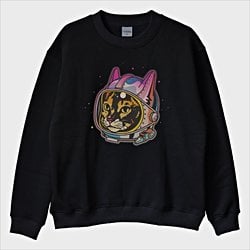 ''Astro Cat'' Sweatshirt