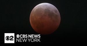 Stargazers Enjoy Spectacular Blood Moon During 2025 Lunar Eclipse