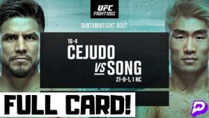 UFC Fight Night 252 Delivers Excitement As Cejudo Faces Yadong