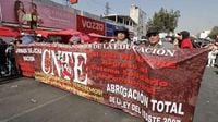 Marcha de la CNTE avanza hacia el Zócalo por avenida Ribera de San Cosme - El Sol de México | Noticias, Deportes, Gossip, Columnas