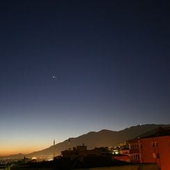 Jupiter and Venus at Sunrise