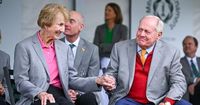 Jack Nicklaus' wife Barbara surprised golf legend during Memorial Honoree speech