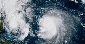 Imelda And Humberto Threaten Bermuda And U.S. Coast