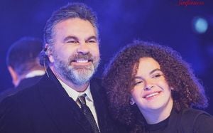 Mijares And Daughter Shine On 'Juego De Voces' Premiere