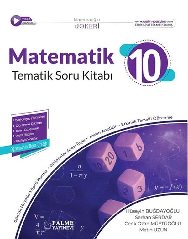 10.SINIF JOKER MATEMATİK SORU KİTABI TEMATİK
