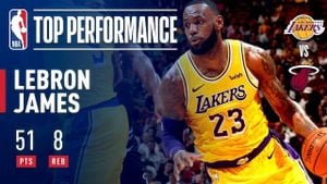 LeBron James Makes History With 40-Point Game Against Blazers