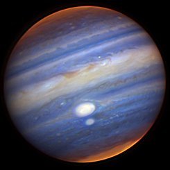 Jupiter's Two Largest Storms Nearly Collide