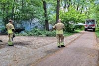 Bosbrand bij AFC Quick in Amersfoort, tweede keer in een maand