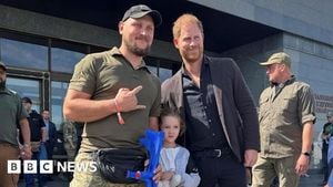 Prince Harry Visits Kyiv To Champion Wounded Ukrainians