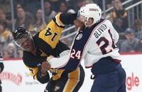 Penguins hand Blue Jackets sixth straight loss