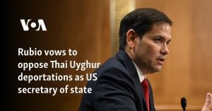 US Imposes Visa Restrictions On Thai Officials Over Uyghur Deportation