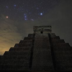 Orion over El Castillo