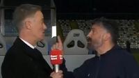Gennaro Gattuso clashes with pundit in heated live TV interview
