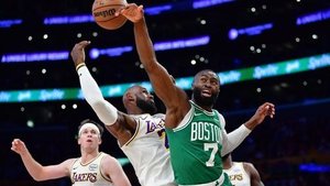 Jaylen Brown Shines As Celtics Rout Lakers In Rivalry Clash