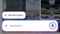 Gemini is starting to let you ask about places you view on Google Maps