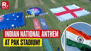 Blunder Blasts National Anthem Before AUS-ENG Match, PCB Seeks ICC Explanation